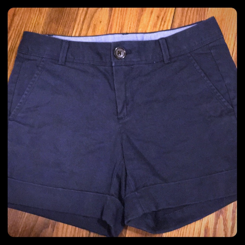 Banana Republic navy chino shorts size 00P